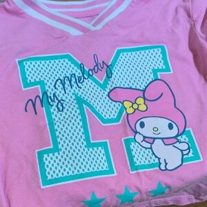 Sanrio Pink Graphic Tee & Shorts Set
